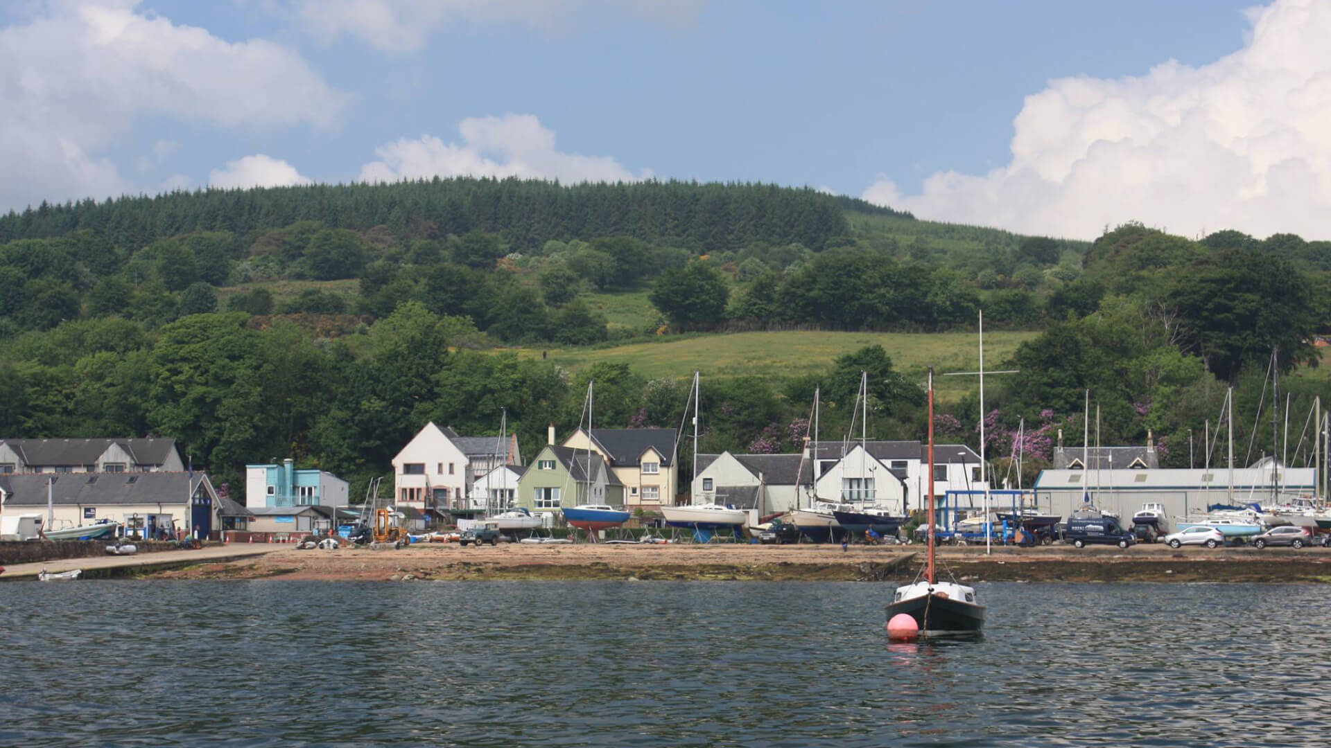 Stonewater House from the bay